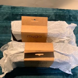 🔥5/$55 🧘‍♀️NEW YOGA BLOCKS 2-pack BLACK BY MYGA